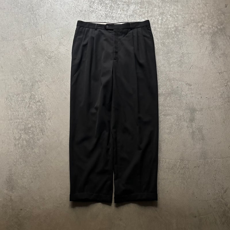 90s MONSIEUR by GIVENCHY wool gabardine 3tuck