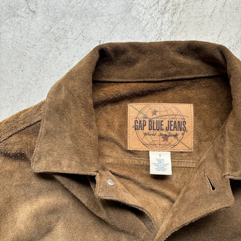 00s Gap suede leather tracker jacket | sui & s 00s Gap suede leather tracker jacket | sui & s