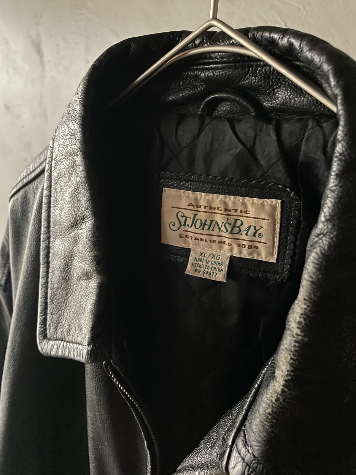 00s St john's bay leather jacket | sui & shara