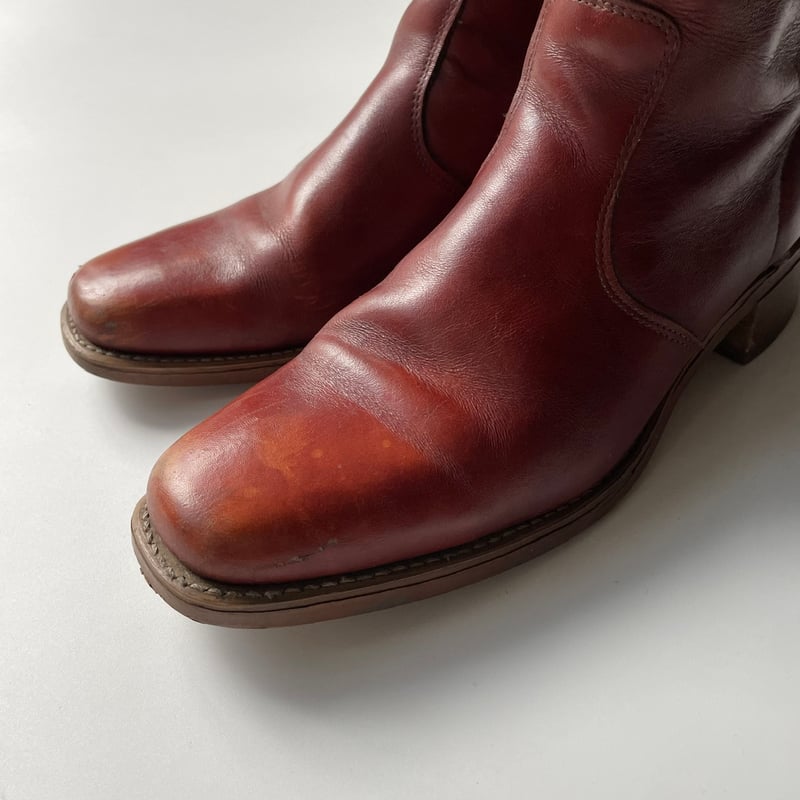 Dingo square toe leather boots | sui & shara
