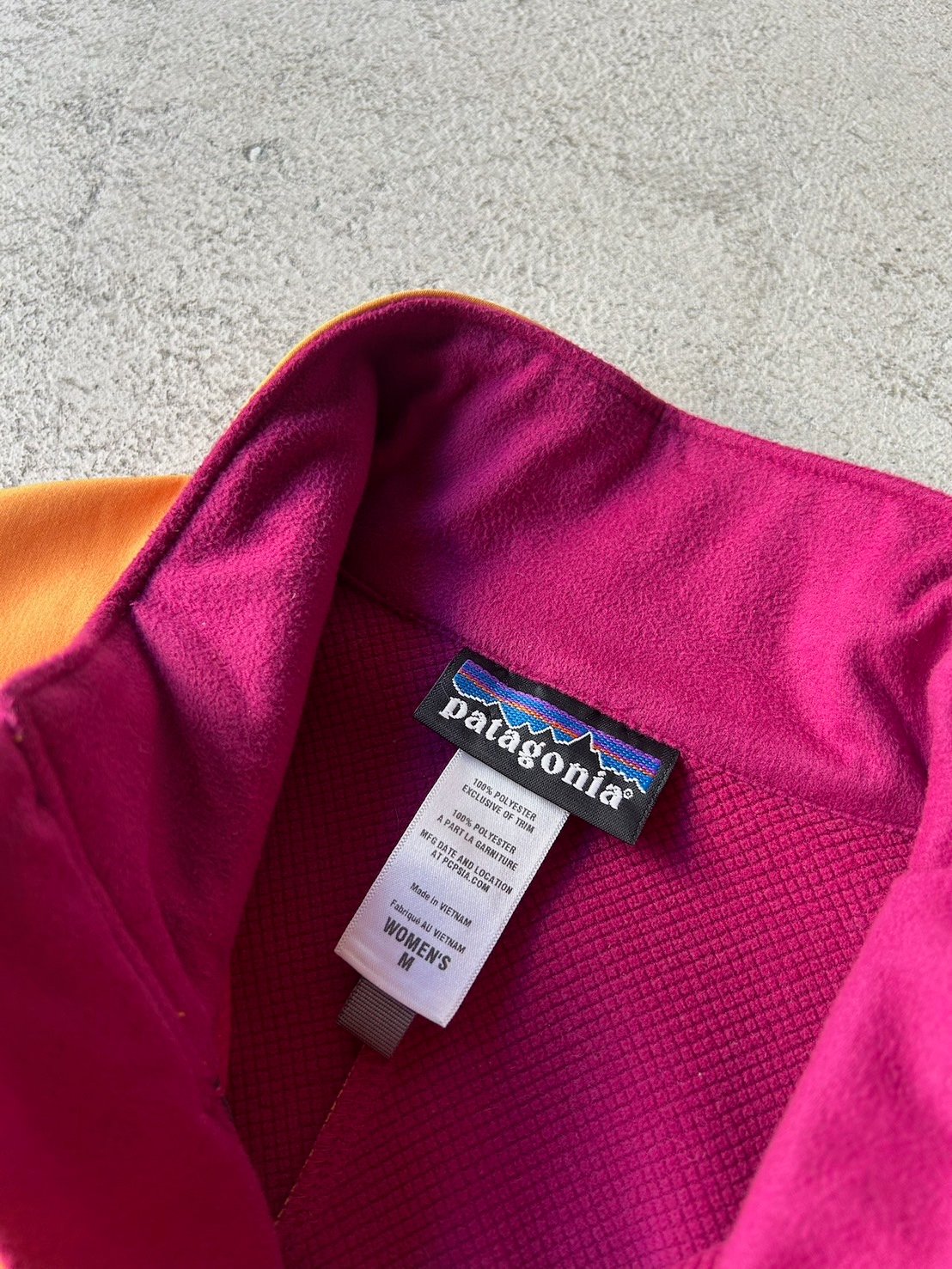 Patagonia Adze jacket “orange” | sui & shara