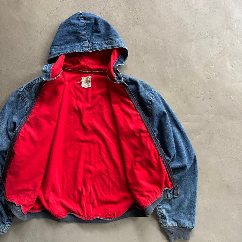 70s Carhartt denim active jacket | sui & shara 70s Carhartt denim active jacket | sui & shara