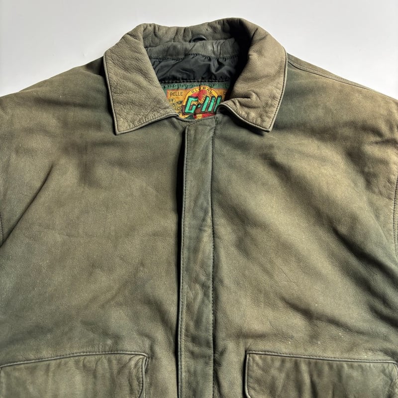 90s G-Ⅲ A-2 type leather jacket | sui & shara