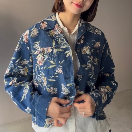 花柄ジャケット 花柄ジャケット | STORES