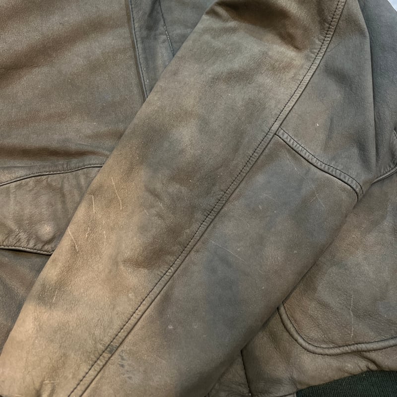 90s G-Ⅲ A-2 type leather jacket | sui & shara
