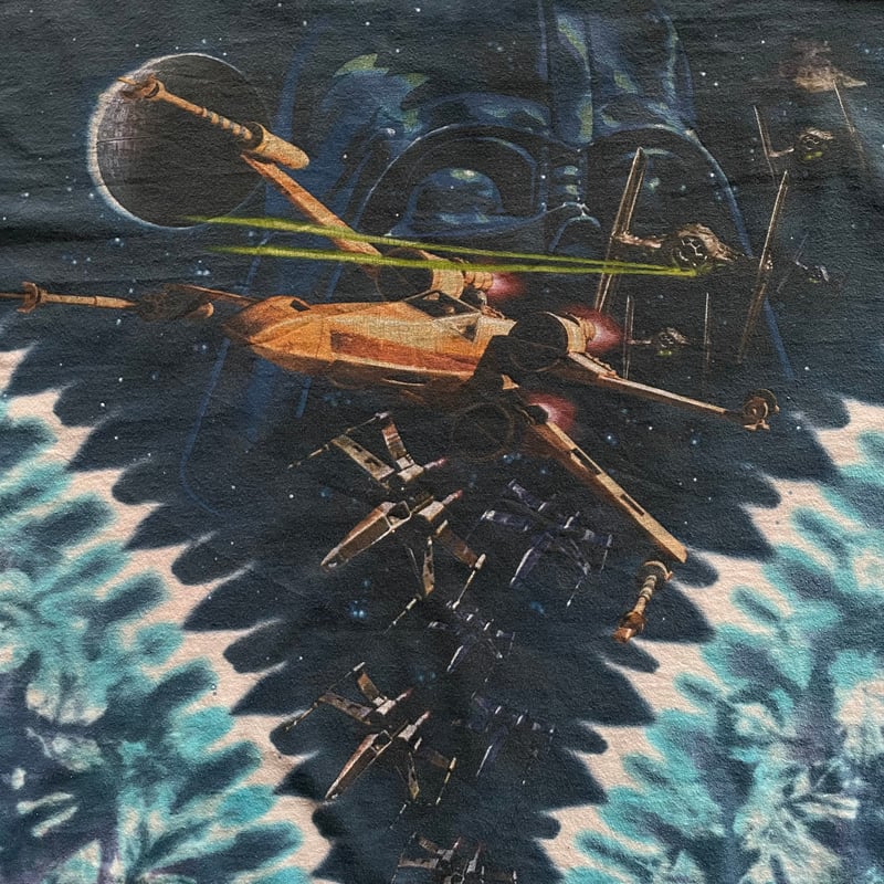 90s Star wars EP4 ″A New Hope″ tie dye movie te