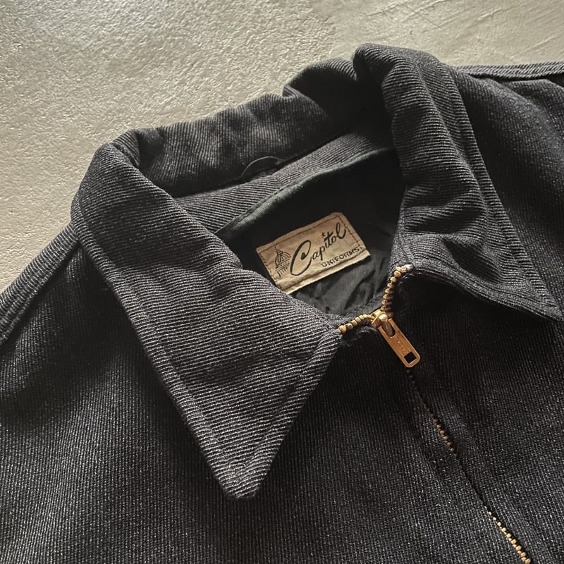 ジャケット・アウター 50s work jacket Vintage 50s Patent-Jac Workwear Bomber Jacket NOS Talon