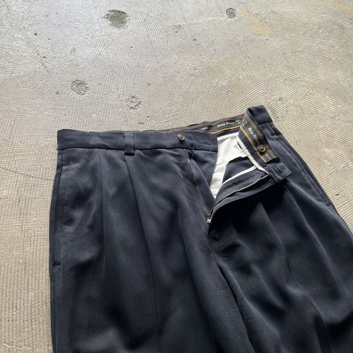90s  Bahama シルク 100% 2タック スラックス 90s Tommy Bahama シルク 100% 2タック スラックス