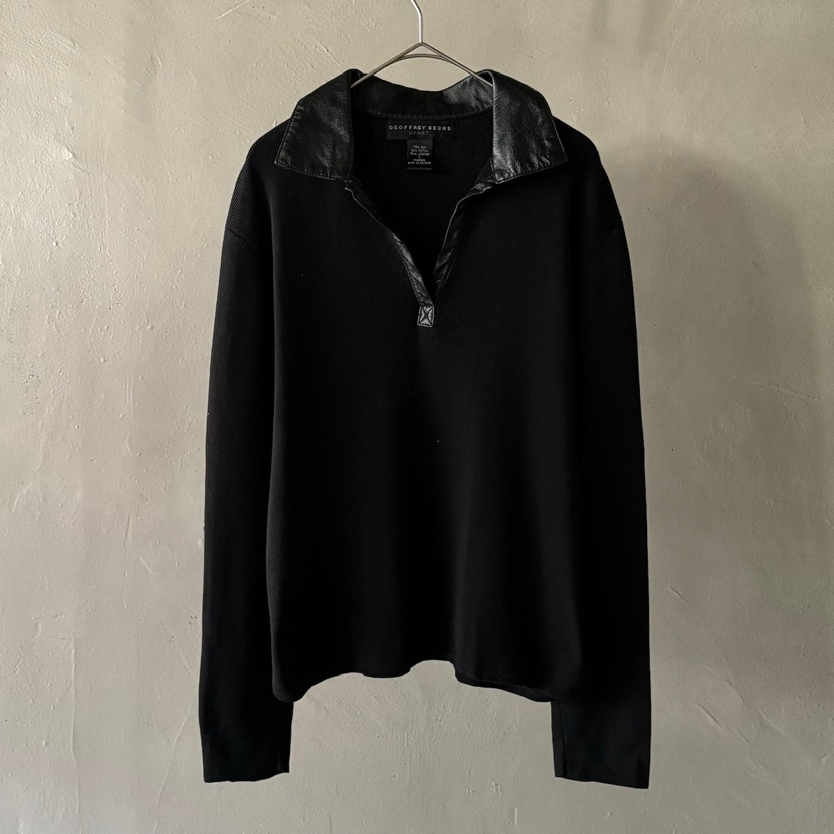 トップス geoffrey beene knit 90s Geoffrey beene silk×cotton skipper knit | s