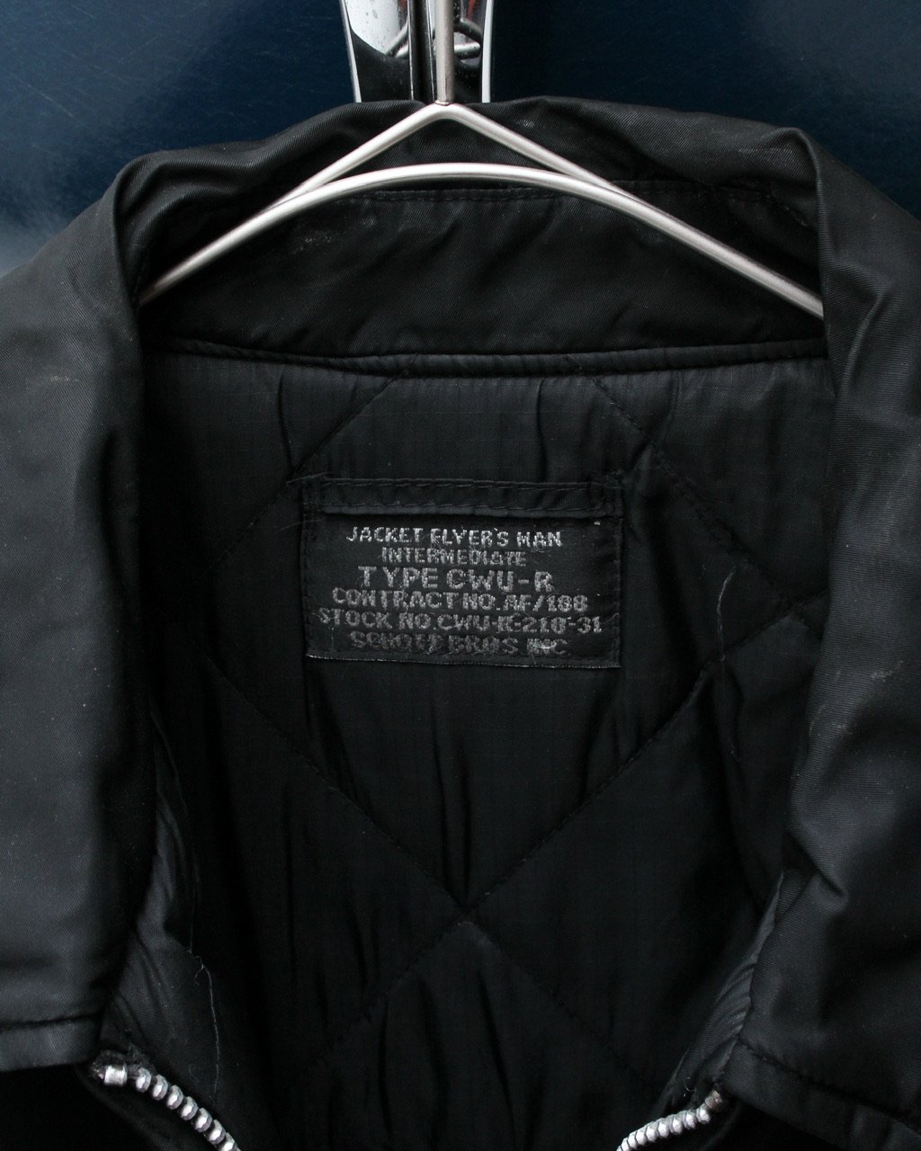 90s Schott CWU-R ブラック MA-1 フライトジャケット 90s Schott CWU-R フライトジャケット ブラック MA-1 名作 - メルカリ