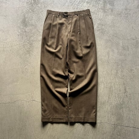 90s Lauren Ralph Lauren 2tuck slacks｜ラルフローレン