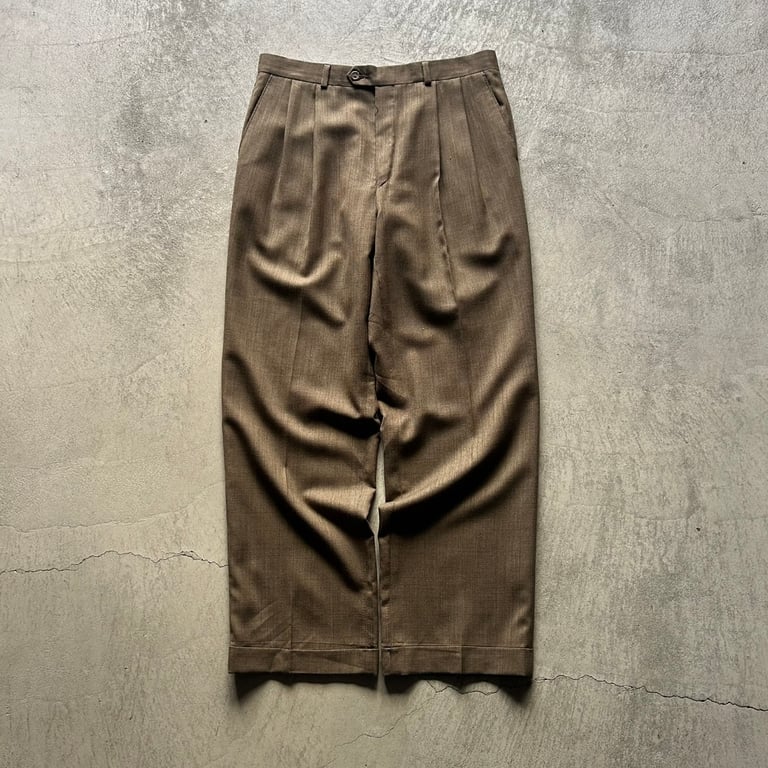 90s Lauren Ralph Lauren 2tuck slacks｜ラルフローレン