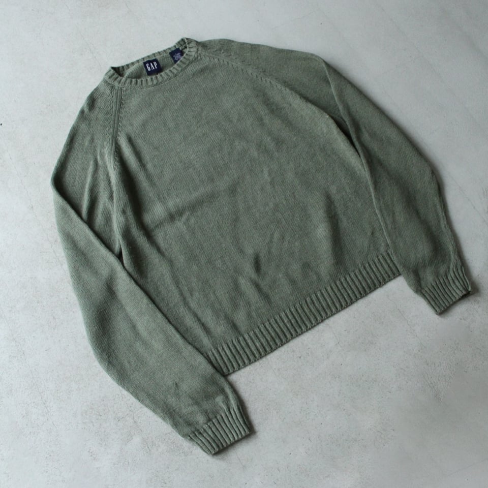 トップス 90s old gap cotton sweater Vintage GAP Sweater Old Gap 100% Cotton Medium Knitwear 90s
