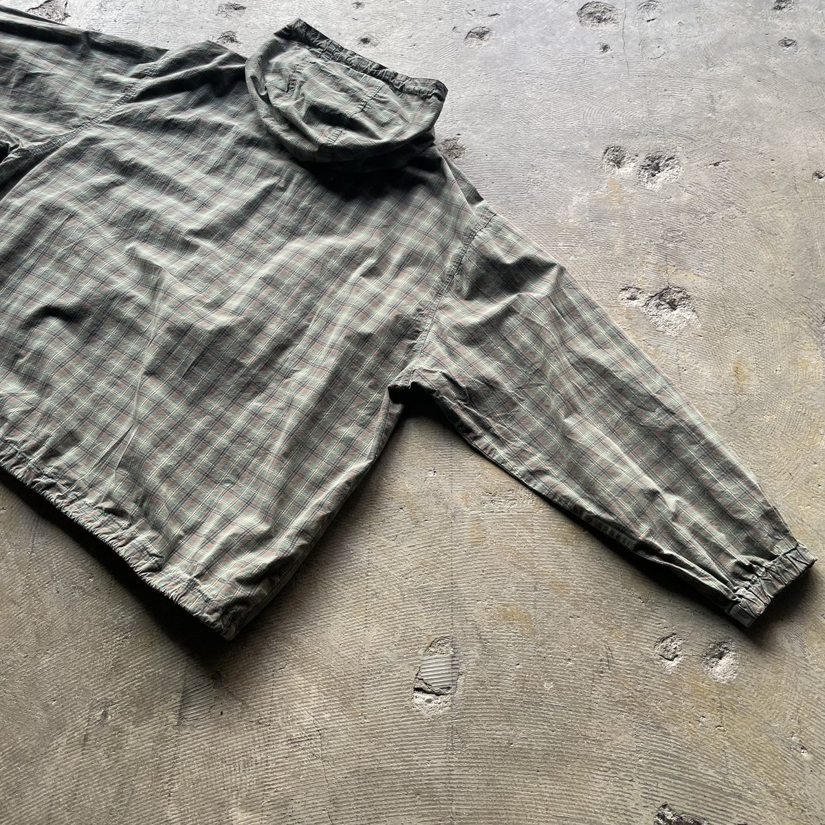 90s Eddie bauer check pattern cotton anorak par
