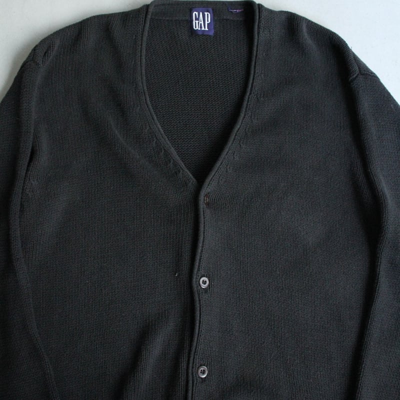 90s oldGAP コットンカーディガン OLD GAP オールドギャップ 90's コットンカーディガンXLサイズ