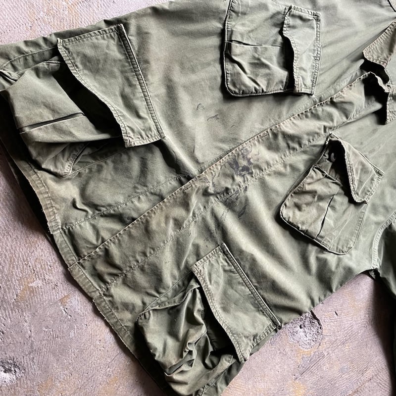 FUGEEEジャンクまとめ 60's USARMY jungle fatigue jacket 