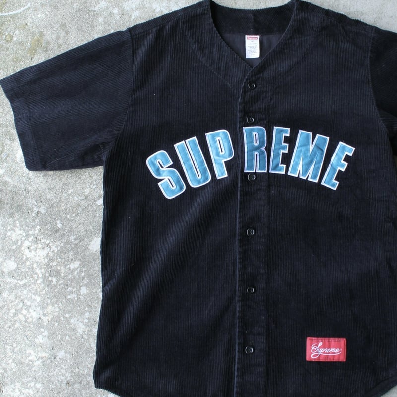 Supreme corduroy baseball jersey | sui & shara Supreme corduroy baseball jersey | sui & shara
