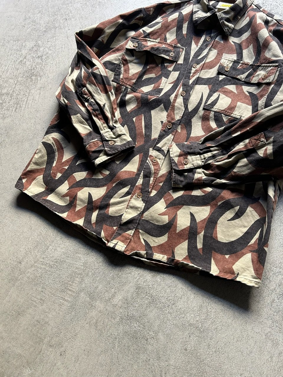 00s Asat tribal camouflage shirt | sui & shara