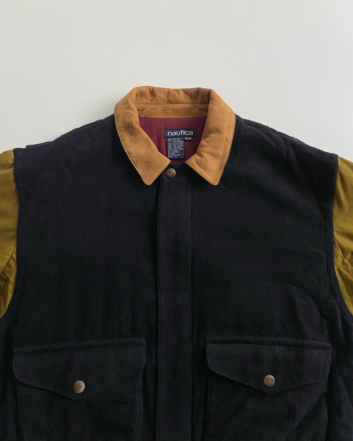 に*た様 90s nautica short wool bomber jacke に*た様 90s nautica short wool bomber jacke - メルカリ