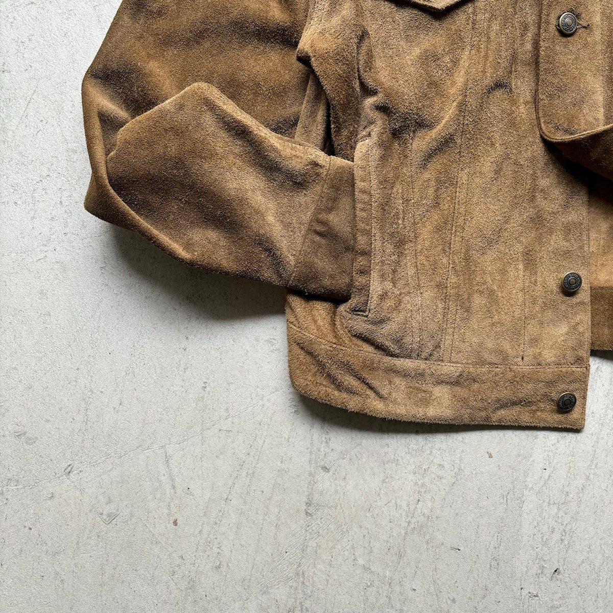 00s Gap suede leather tracker jacket | sui & s