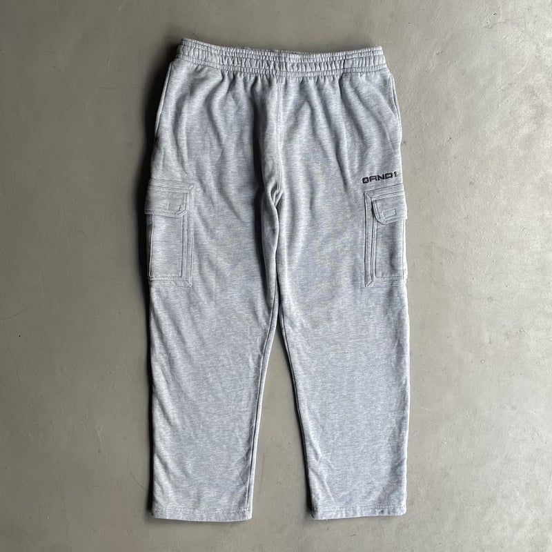 and1 カーゴスウェットパンツ　でか履き　バスケ　ネイビー AND1 ”sweat cargo pants | sui & shara