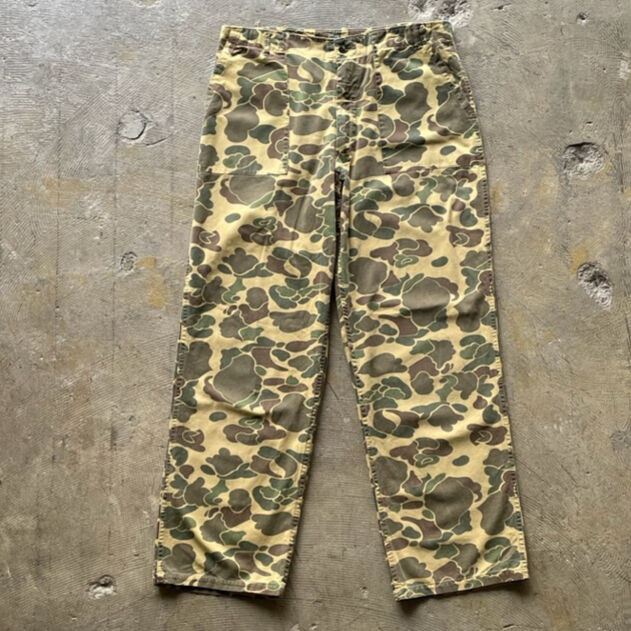 60s 〜 Baker Pant Duck Pattern ダックハンター 60s~ 
