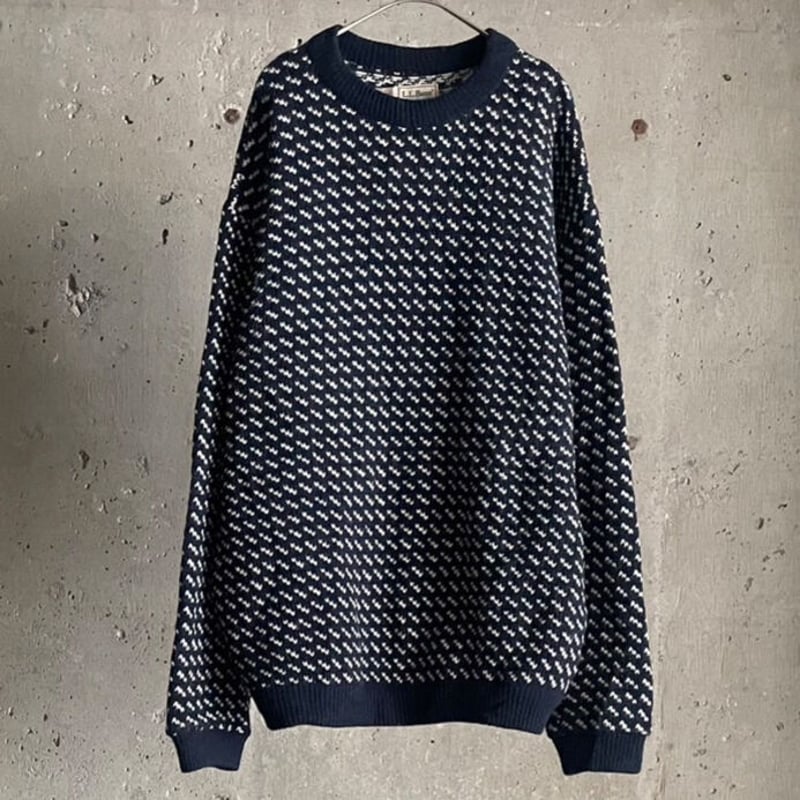 80's L.L.Bean birdseye knit | sui & shara