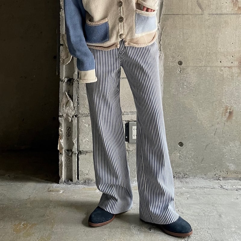70's Turtle bax stripe painter flare pants | su 70's Turtle bax stripe painter flare pants | su