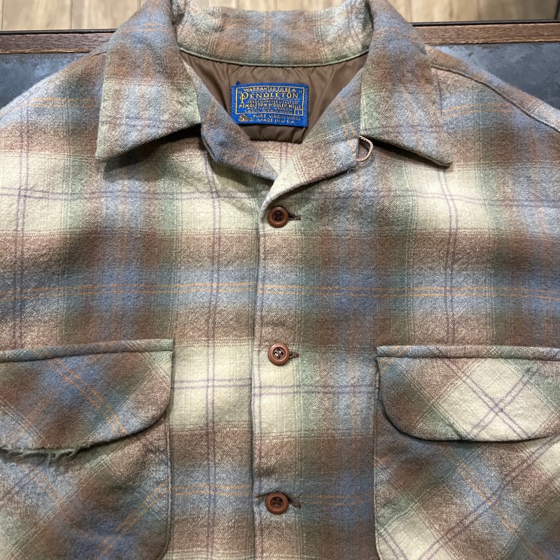 70s~ Pendleton piald board shirt | sui & shara
