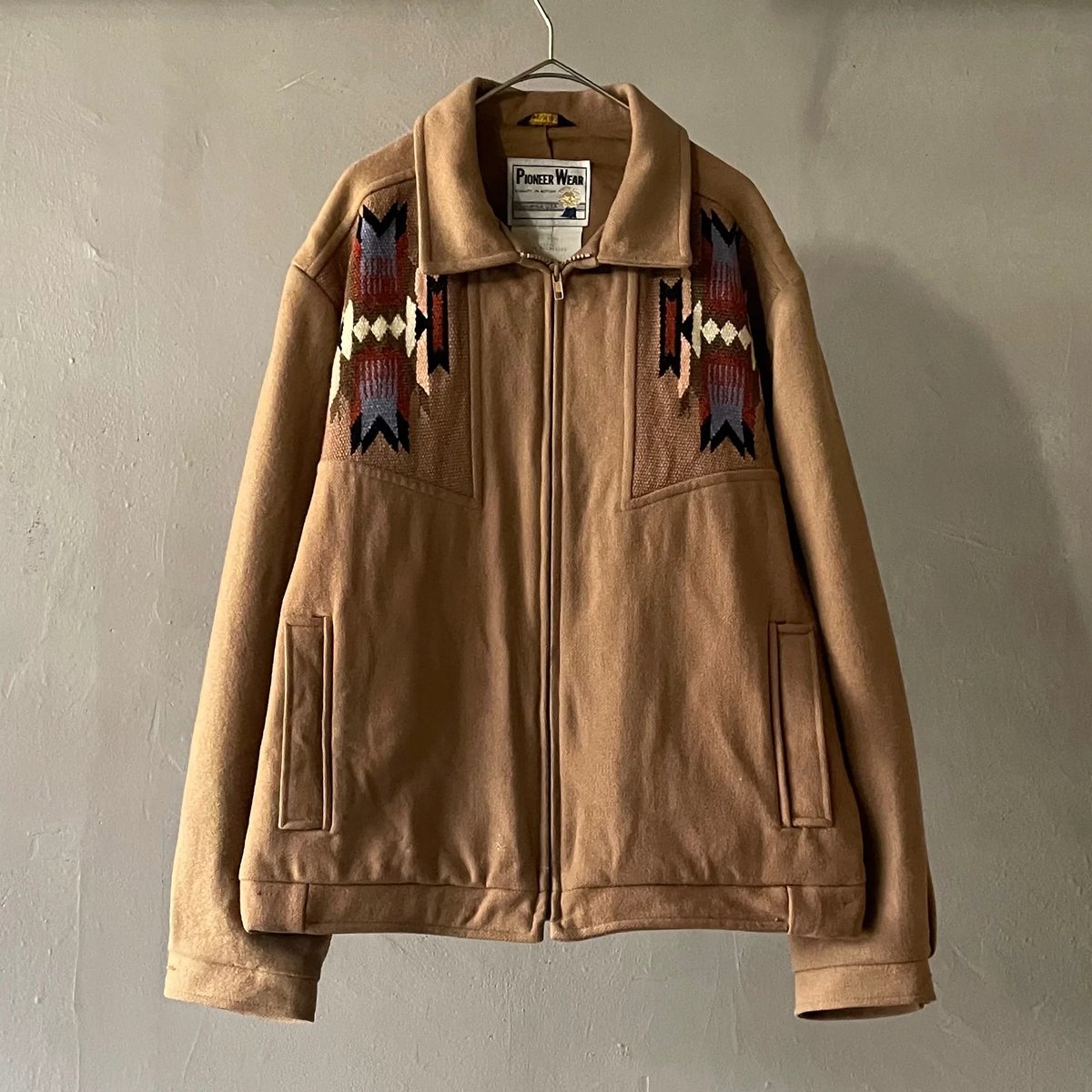 80s Pioneer wear chimayo wool jacket | sui & shara