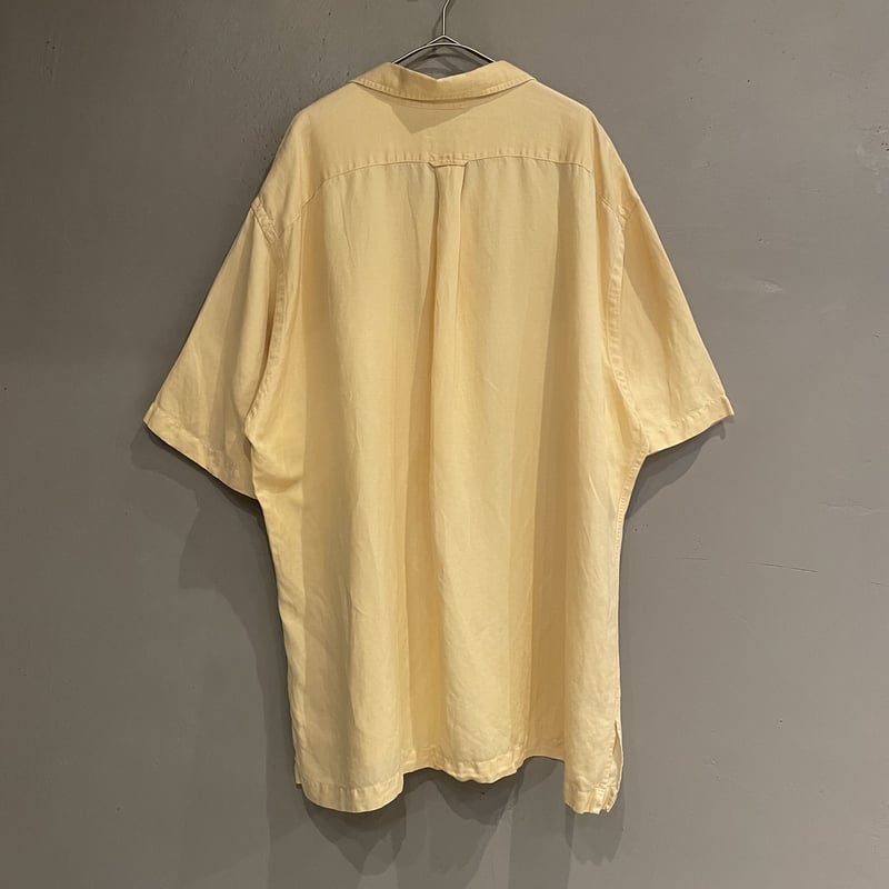 90s Ralph Lauren ''caldwell'' silk linen open c