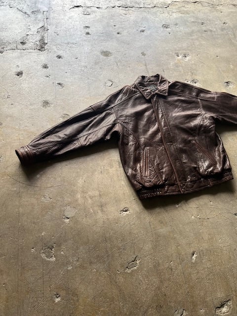 90s Croft&Barrow leather jacket | sui & shara