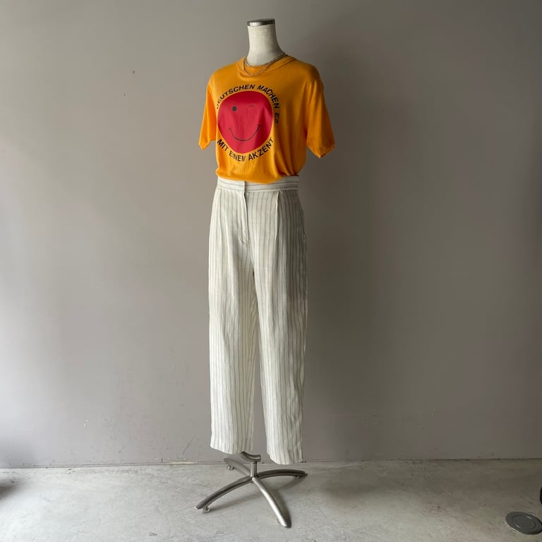 スラックス（Sandro Pinstripe rayon slacks）