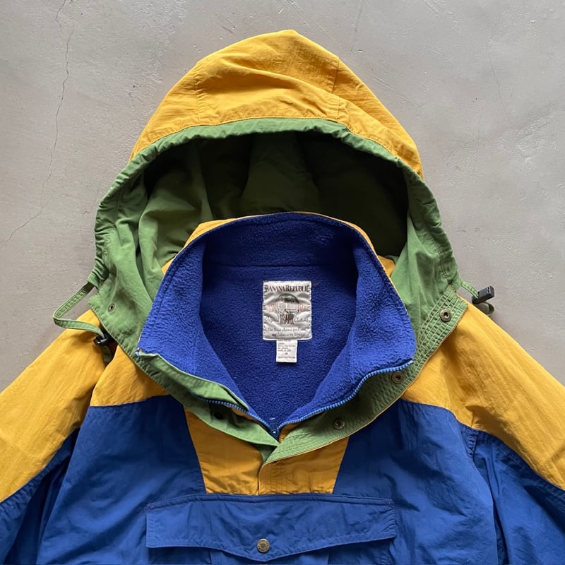 BANANA REPUBLIC バナリパ アノラックジャケット パーカー 90s Banana republic multi color nylon anorak ja