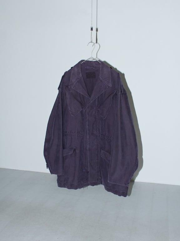 80s~ Dutch army over dye nato field jacket