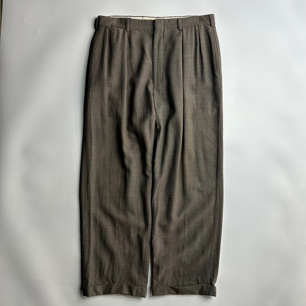 90's Polo Ralph Lauren 2tuck wool slacks | sui