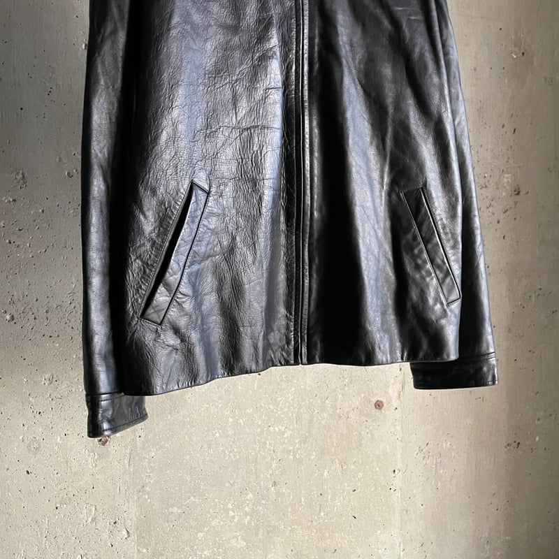 90s GAP leather zip up jacket | sui & shara