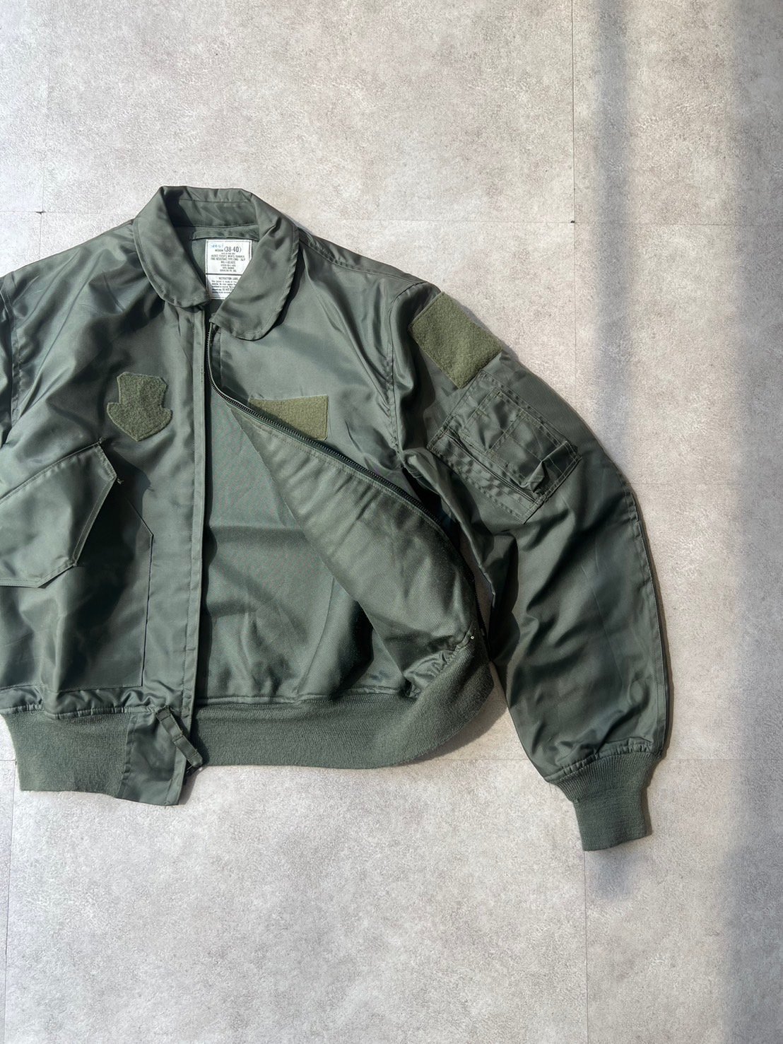 90s USAF CWU-36P flight jacket | sui & shara