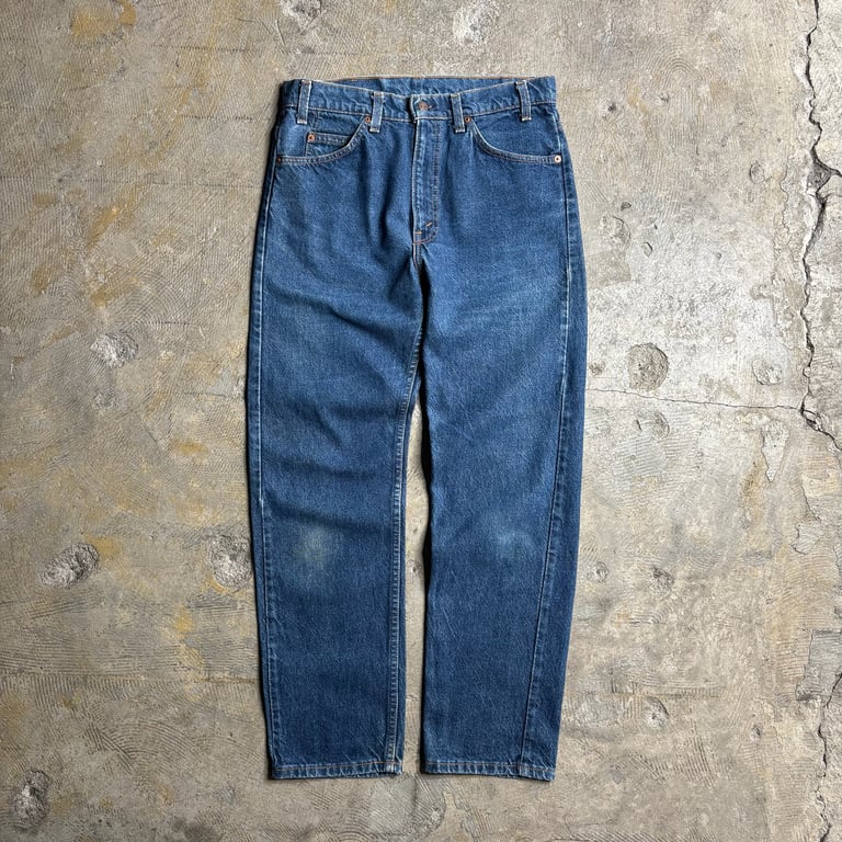 90's Levi's 505 "straight" denim pants made in u.s.a｜リーバイス