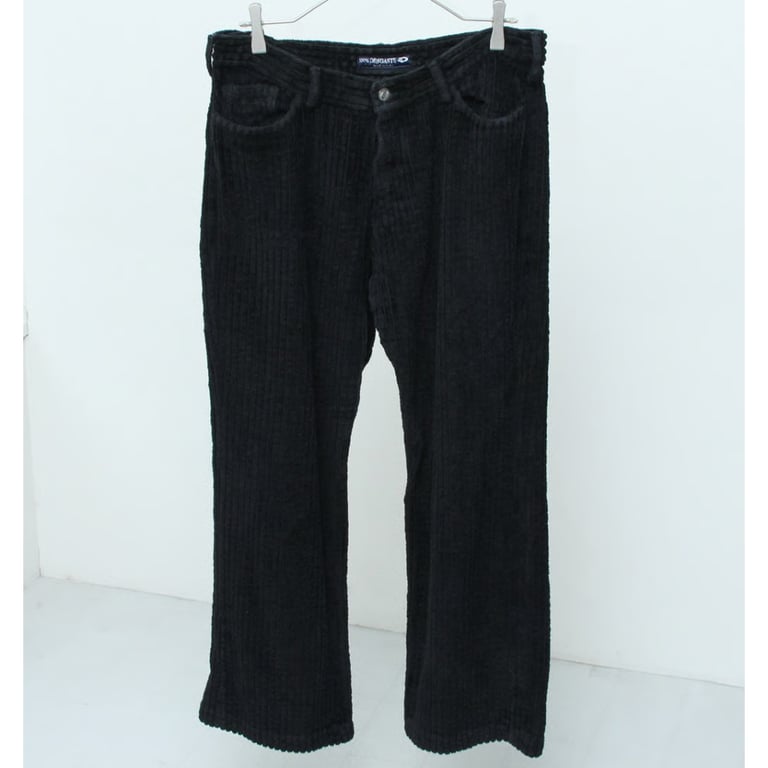 90年代 スラックス（90s Wide-Wales corduroy trousers made in europe）