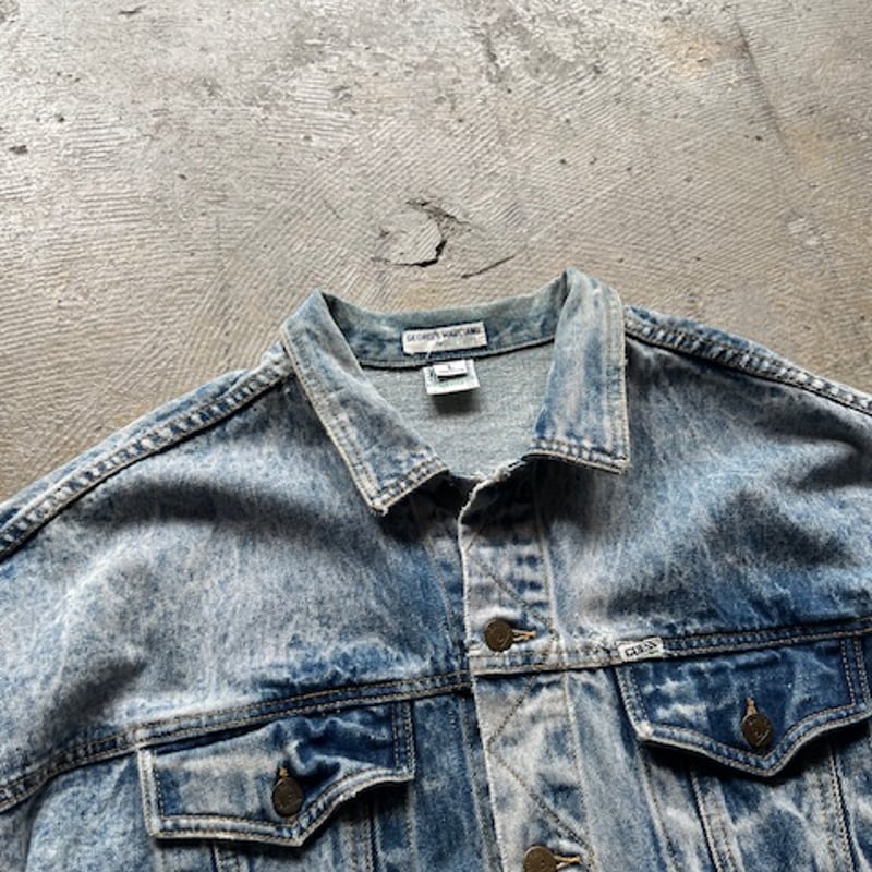 80s〜GEORGE MARCIANO for GUESS tracker type deni