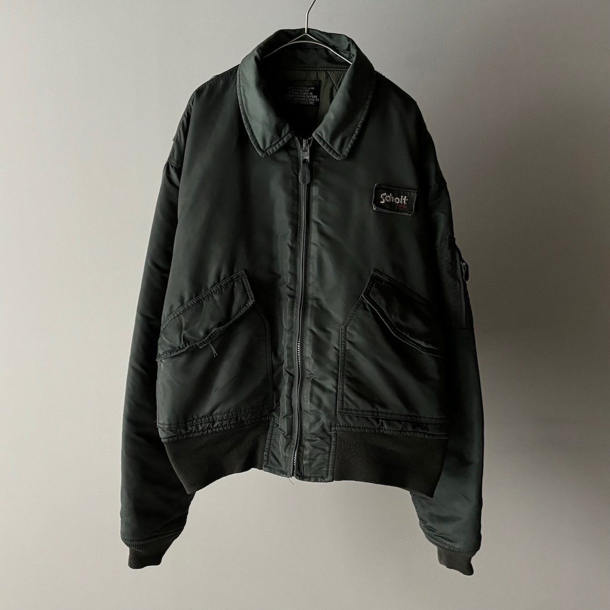 90s schott ショット CWU-Rタイプ ミリタリー フライトジャケット 90s schott ショット CWU-Rタイプ ミリタリー フライト