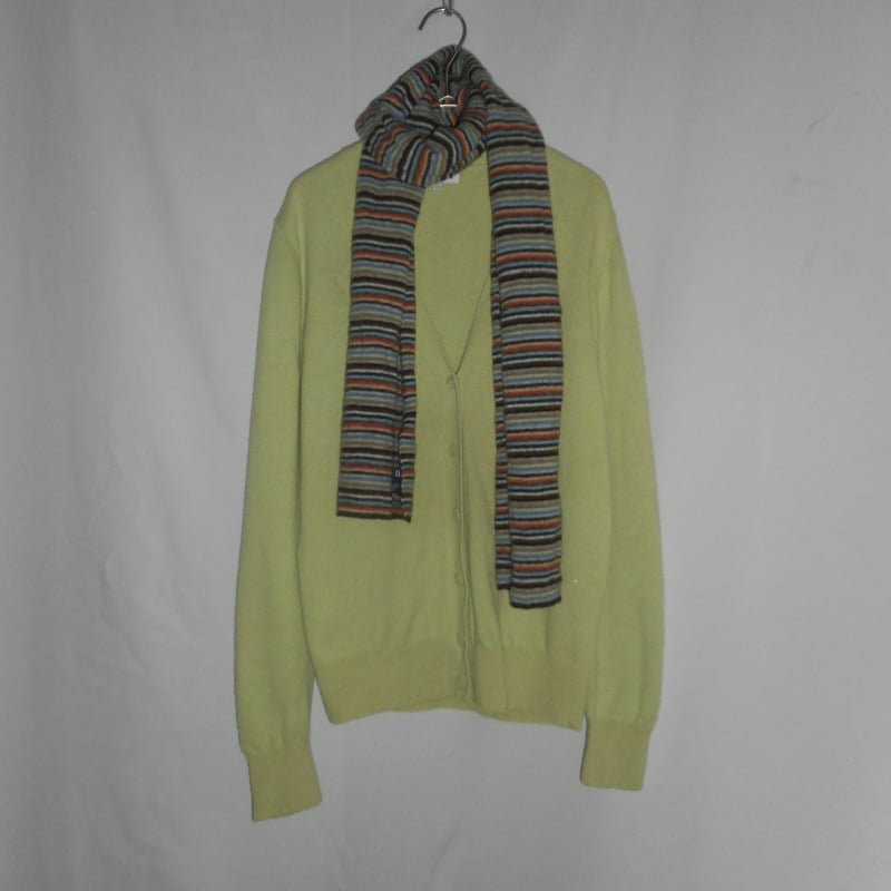ワンアパ / mohair mulch border muffler 90's Gap mulch boarder muffler | sui & shara