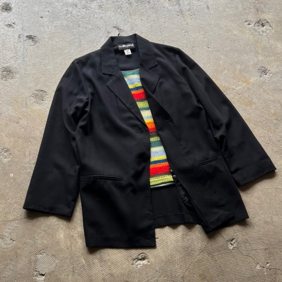 ジャケット・アウター JACKET SAG HARBOR 90s SAG HARBOR polyester×rayon tailored jacket