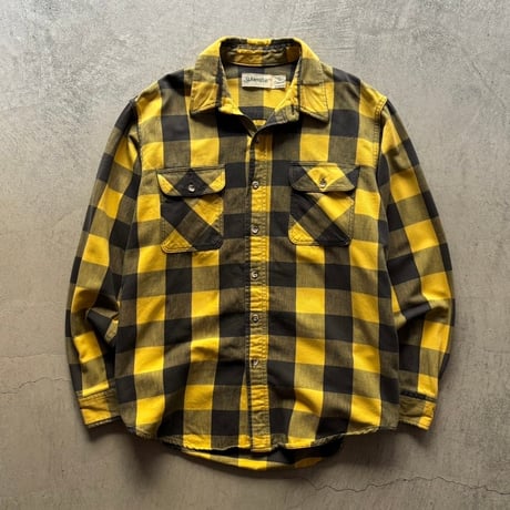 80sのセントジョンズベイのチェックウールCPO 80s-90s “ST. JHON'S BAY” check pattern wool shirt 80年代 90