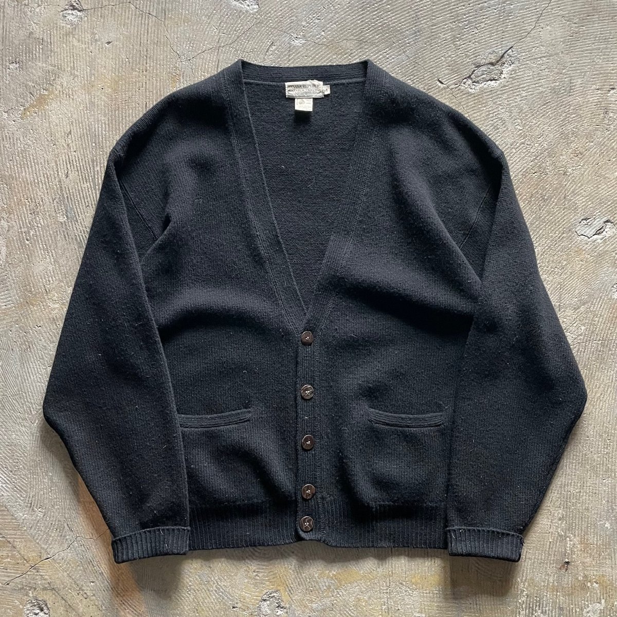 80s~ BANANA REPUBLIC wool knit cardigan | sui &