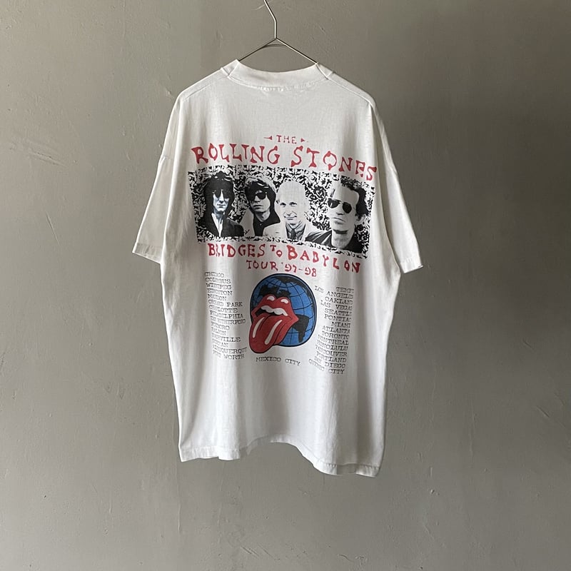90s ローリング・ストーンズ ツアーTシャツ ブリッジズ・トゥ・バビロン