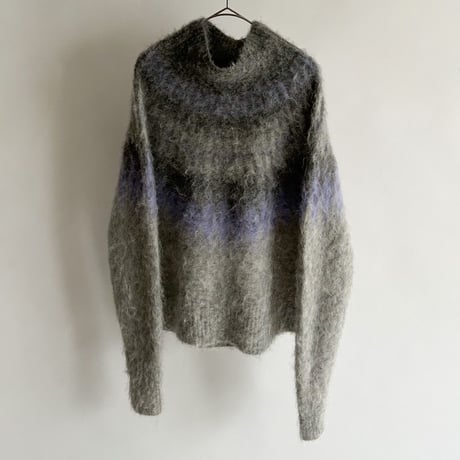 00s Banana republic alpaca nordic pattern knit sweater