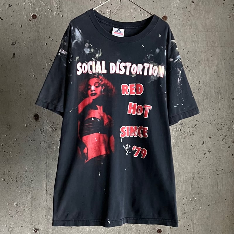 socil distortion バンドT 80s ヴィンテージ　ロックt Vintage SOCIAL DISTORTION 80S T-Shirt punk rock original