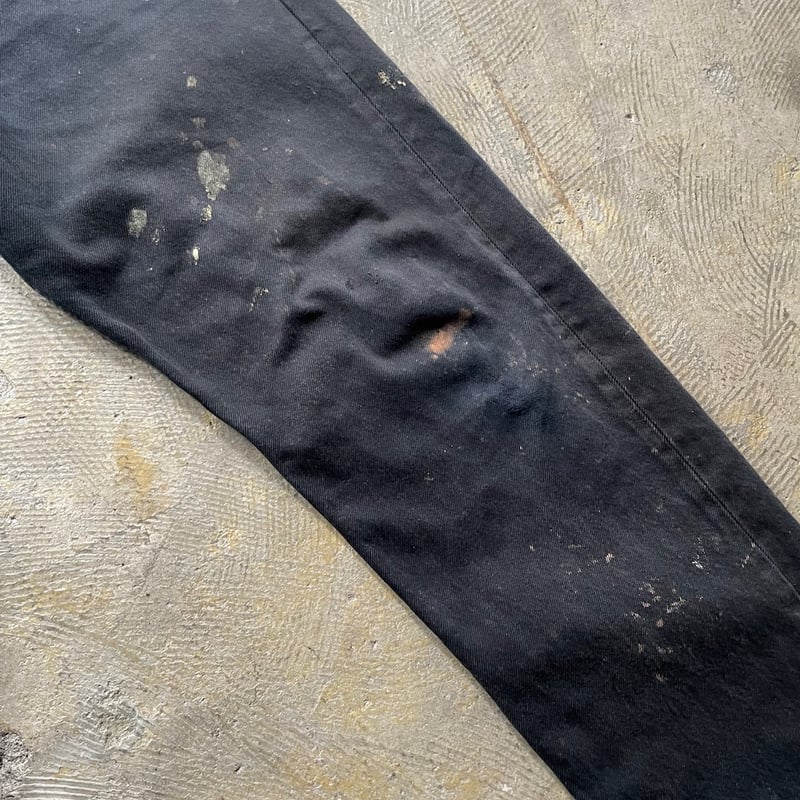 90's Levi's 501 black denim pants 